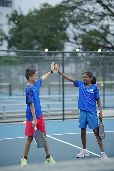 Junior pickleball coaching at Picklism Academy Chennai