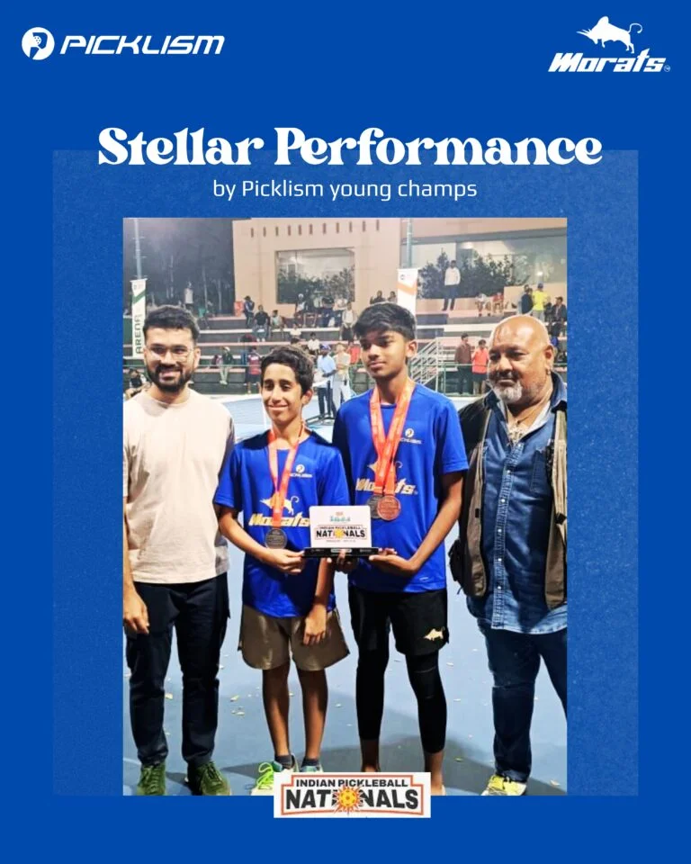 Picklism Junior Pro Athletes Harish and Safwan's achievement at the IPA Nationals Pickleball Championship