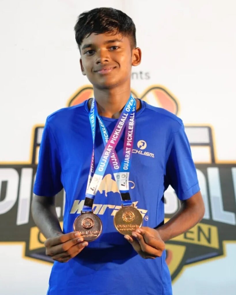 Picklism Junior Pro Athlete Safwan tournament achievement