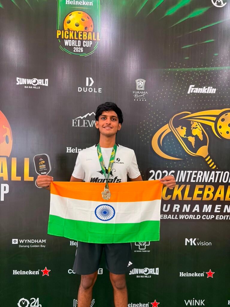 Picklism junior competing at the 2026 Pickleball World Cup